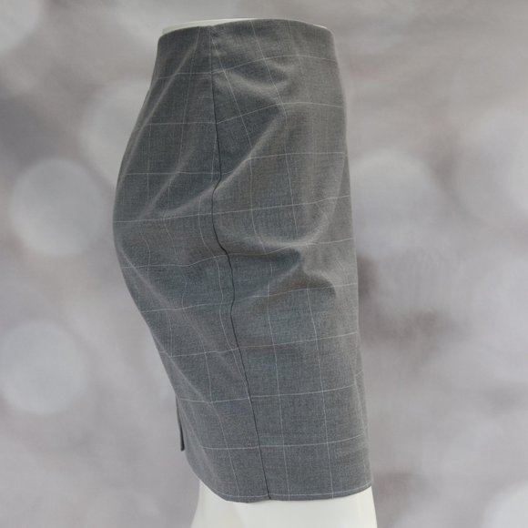 Banana Republic Windowpane Skirt - Picture 2 of 6